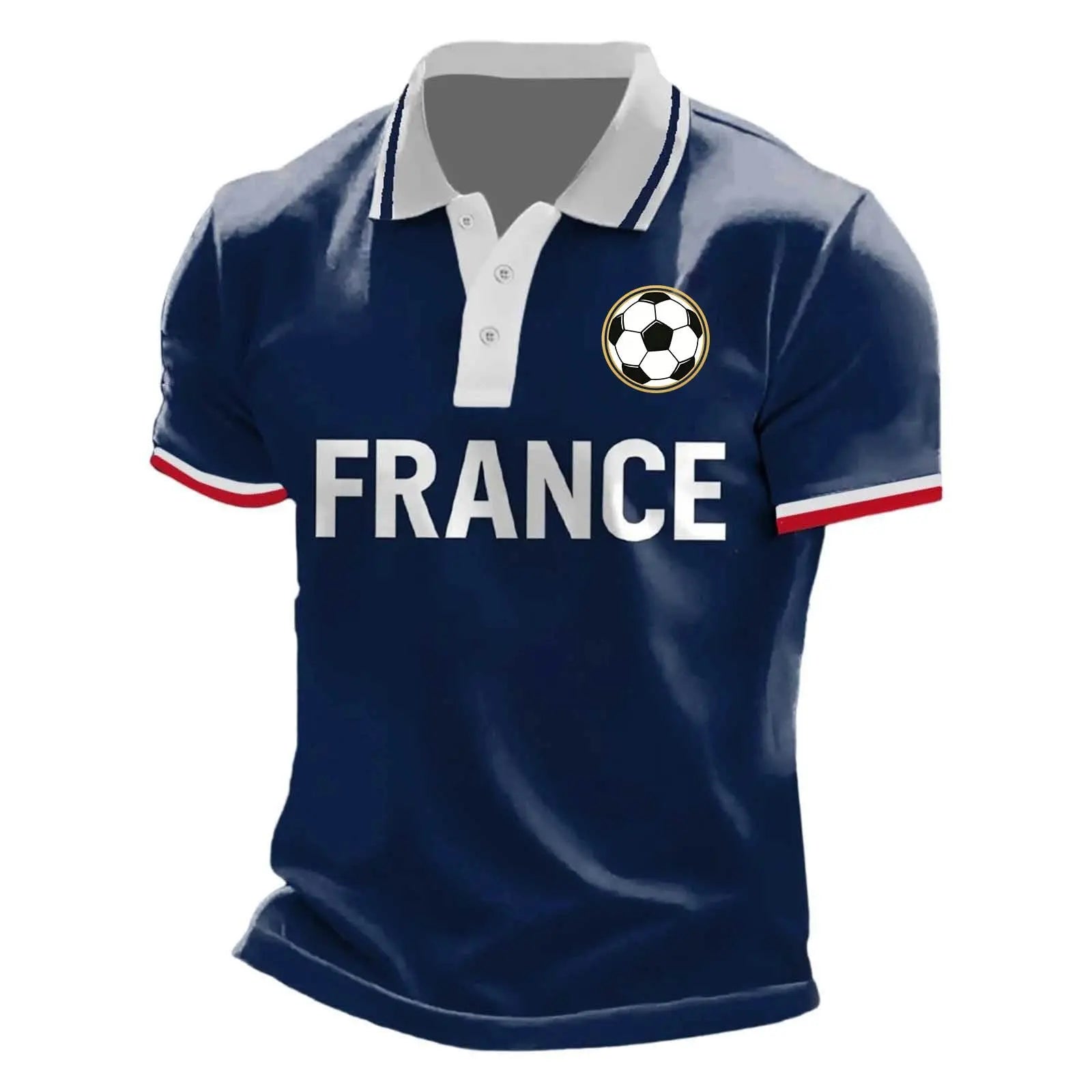 France 2026 Men's Football Supporter T-Shirt, Streetwear style. Image 34 of 94.
