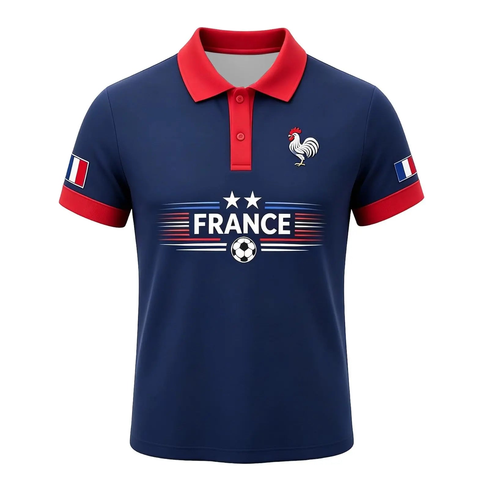 2026 Men's Football Jersey - Breathable Fan Sports T-Shirt, front view. Image 70 of 94.