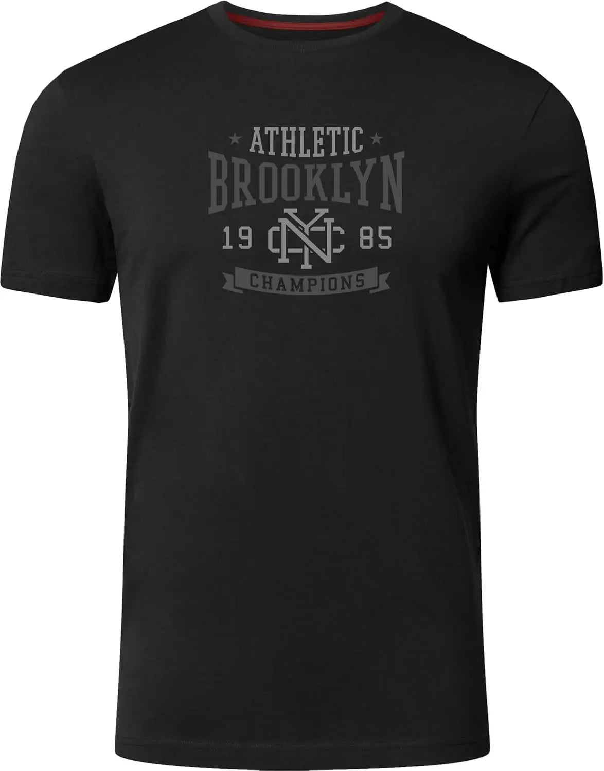 Men's Cotton Crew Neck T-Shirts 4-Pack, Everyday Comfort, image 5 of 49