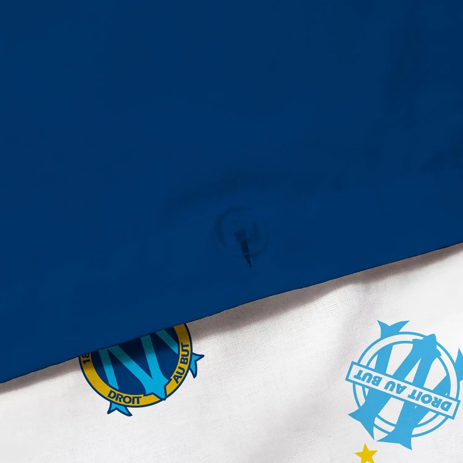 OMYDREAM Om Celebration Bedding Set | Children's Bedroom | 100% Cotton | Oeko-TEX | Duvet Cover + Pillow Case(s) | Reversible Print (Blue, 240 x 220 + 2 x 63 x 63 cm)