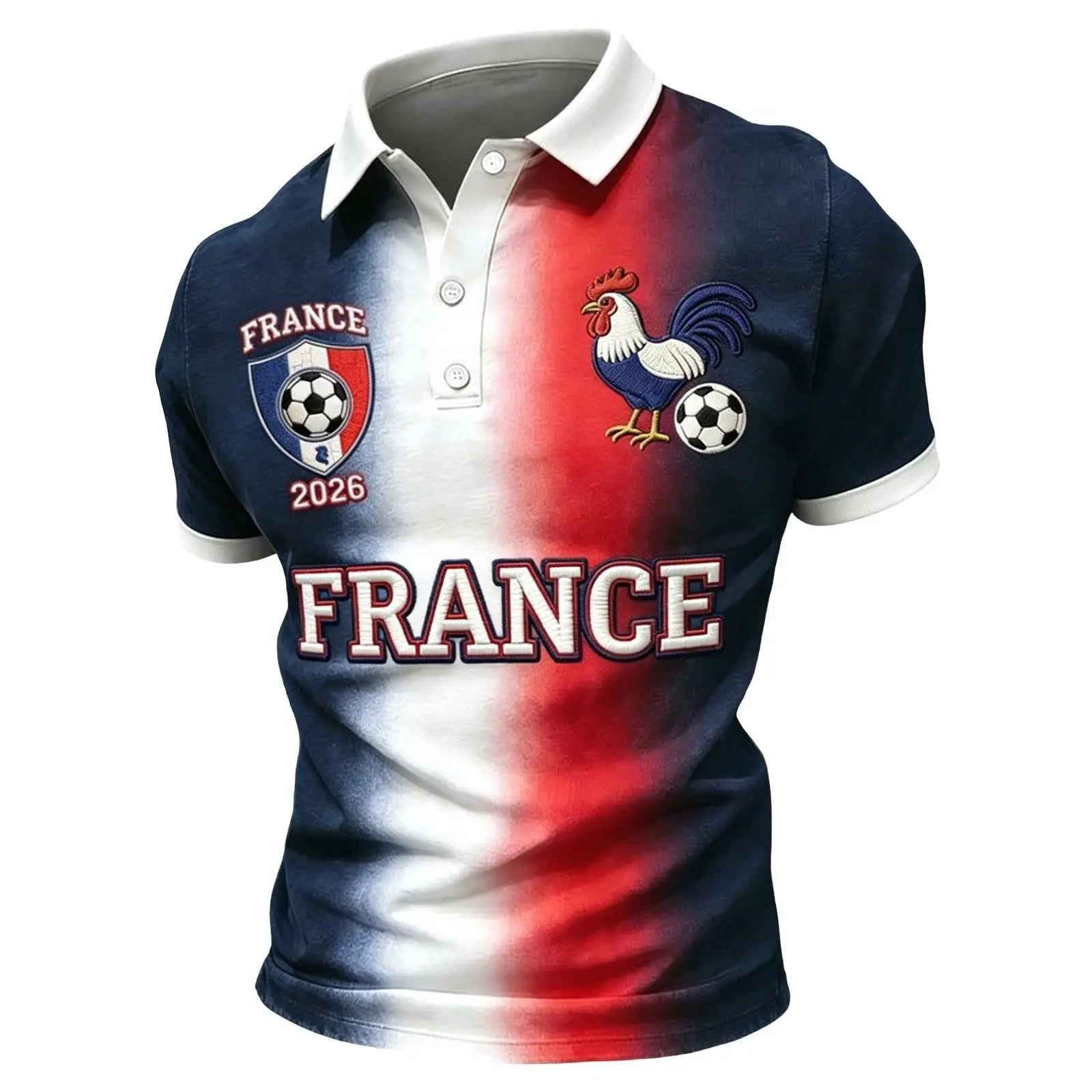France 2026 Men's Football Supporter T-Shirt, streetwear style, on display (83/94)