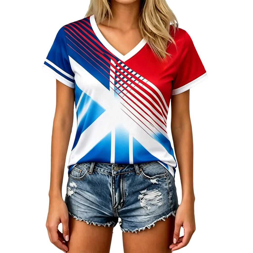 Maillot de Foot Femme 2026 Respirant Été Football T Shirts | Manches Courtes, Col en V, Sport Vêtements, Cadeau de Fans - Image 27