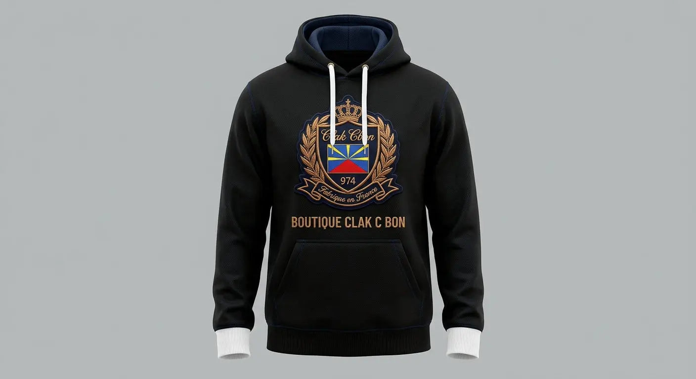 Editorial Hoodie - Premium soft sweatshirt for men and women, front view.