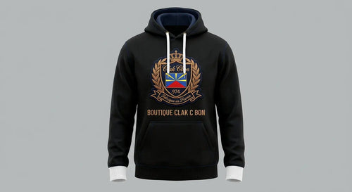 Editorial Hoodie - Premium soft sweatshirt for men and women, front view.