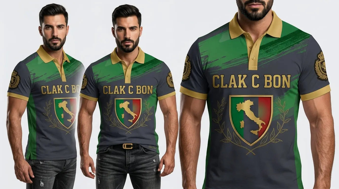 Polo Clak Cbon - Élégance et Luxe Made in France - Image 1