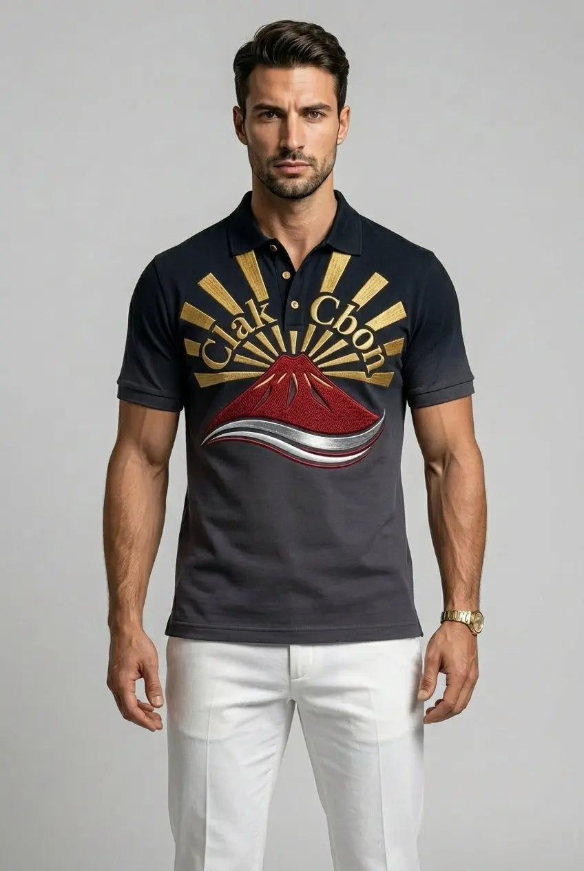 Polo Clak Cbon : Élégance et Originalité en Haute Couture - Image 1