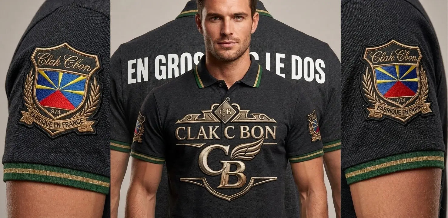 Polo Couture Éditoriale | Clak Cbon - Luxe et Élégance - Image 1