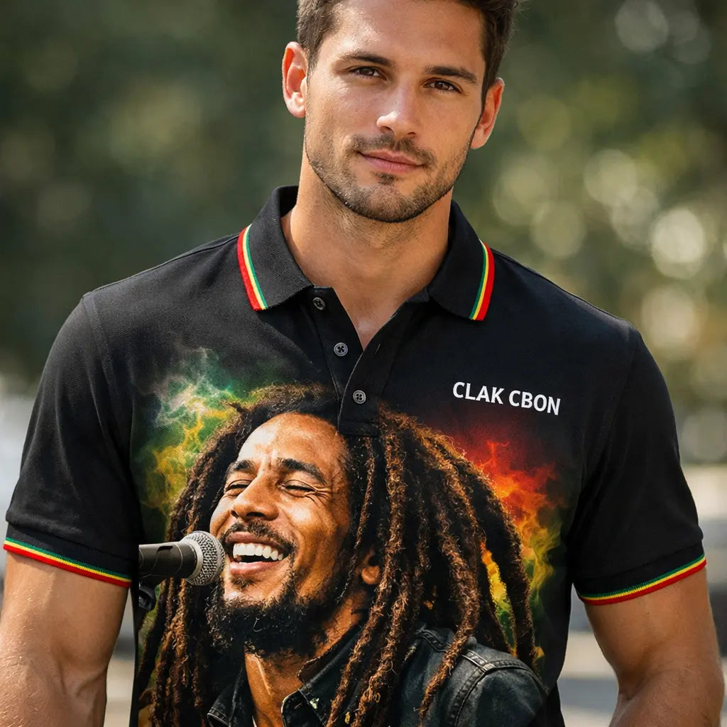 Men’s slim fit polo - Boutique CLAK C BON